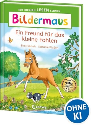 Hierteis, Eva. Bildermaus - Ein Freund für das kleine Fohlen - Mit Bildern lesen lernen - Ideal für die Vorschule und Leseanfänger ab 5 Jahren - Mit Leselernschrift ABeZeh. Loewe Verlag GmbH, 2025.