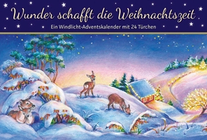 Wunder schafft die Weihnachtszeit - Ein Windlicht-Adventskalender mit 24 Türchen. Kaufmann Ernst Vlg GmbH, 2026.