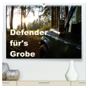 Defender für's Grobe (hochwertiger Premium Wandkalender 2025 DIN A2 quer), Kunstdruck in Hochglanz