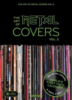 Seltmann, Oliver (Hrsg.). The Art of Metal Covers Vol. 3 - Tagesabreißkalender mit 366 Best-of Metal Vinyl Covern aus über 6 Jahrzehnten. Zusätzlich mit praktischen Spotify Codes.. Seltmann Publishers GmbH, 2026.