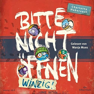 Habersack, Charlotte. Bitte nicht öffnen 7: Winzig! - 2 CDs. Silberfisch, 2022.