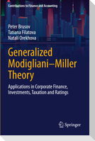 Generalized Modigliani¿Miller Theory