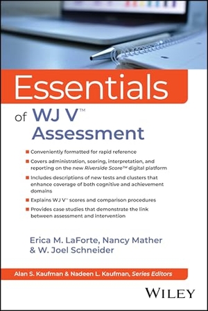 Laforte, Erica M / Mather, Nancy et al. Essentials of Wj V Assessment. Wiley, 2026.