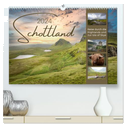Schottland - Reise durch die Highlands und zur Isle of Skye (hochwertiger Premium Wandkalender 2024 DIN A2 quer), Kunstdruck in Hochglanz