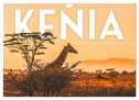 Kenia - Eine Safari durch unberührte Natur. (Wandkalender 2024 DIN A4 quer), CALVENDO Monatskalender