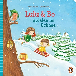 Taube, Anna. Lulu & Bo spielen im Schnee - Pappbilderbuch mit vielen Klappen für Kinder ab 2 Jahren. Penguin junior, 2023.