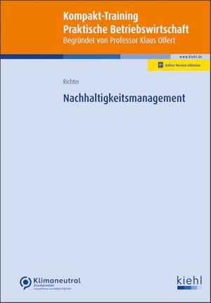 Richter, Christian H.. Nachhaltigkeitsmanagement. Kiehl Friedrich Verlag G, 2024.