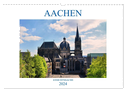 Aachen - Ansichtssache (Wandkalender 2024 DIN A3 quer), CALVENDO Monatskalender