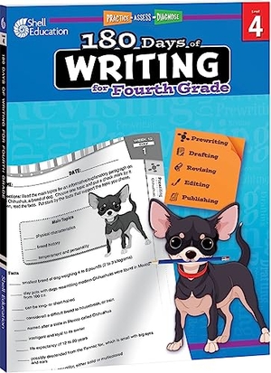Kemp, Kristin. 180 Days(r) Writing for Fourth Grade - Practice, Assess, Diagnose. Shell Education Pub, 2015.