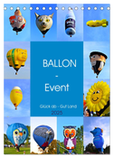 BALLON - Event (Tischkalender 2025 DIN A5 hoch), CALVENDO Monatskalender