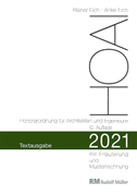 HOAI 2021 - Textausgabe Honorarordnung für Architekten und Ingenieure
