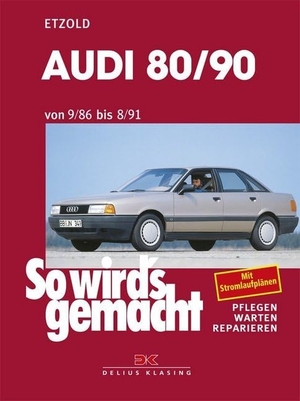 Etzold, Rüdiger. Audi 80/90 9/86 bis 8/91 - So wird's gemacht - Band 59. Delius Klasing Vlg GmbH, 1996.