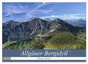 Allgäuer Bergidyll (Wandkalender 2024 DIN A2 quer), CALVENDO Monatskalender