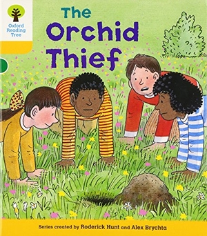 Brychta, Alex / Young, Annemarie et al. Oxford Reading Tree: Level 5: Decode and Develop The Orchid Thief. Oxford University Press, 2011.