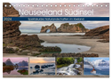 Neuseeland Südinsel - Spektakuläre Naturlandschaften im Kiwiland (Tischkalender 2024 DIN A5 quer), CALVENDO Monatskalender