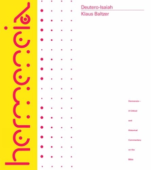 Baltzer, Klaus / Margaret Kohl. Deutero-Isaiah - A Commentary. Augsburg Fortress Publishing, 2001.