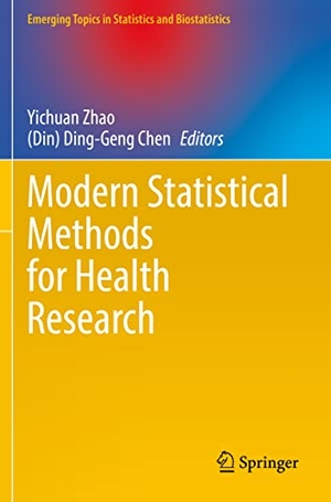 Chen,Ding-Geng / Yichuan Zhao (Hrsg.). Modern Statistical Methods for Health Research. Springer International Publishing, 2022.