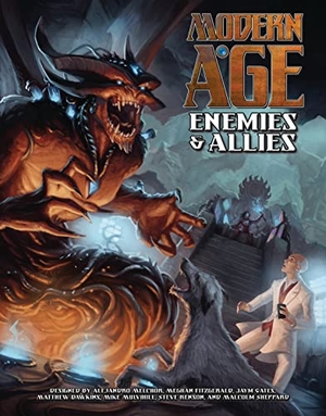 Sheppard, Malcolm. Modern Age Enemies & Allies. Green Ronin Publishing, 2020.
