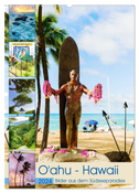 O'ahu - Hawaii, Bilder aus dem Südseeparadies (Wandkalender 2024 DIN A2 hoch), CALVENDO Monatskalender