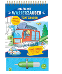 Malen mit Wasserzauber Fahrzeuge