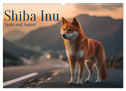 Shiba Inu - Stolz und Anmut (Wandkalender 2024 DIN A3 quer), CALVENDO Monatskalender