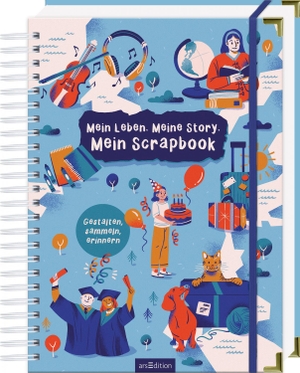 Mein Leben. Meine Story. - Mein Scrapbook - Gestalten, sammeln, erinnern. Ars Edition GmbH, 2026.