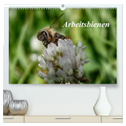 Arbeitsbienen (hochwertiger Premium Wandkalender 2024 DIN A2 quer), Kunstdruck in Hochglanz