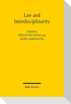 Law and Interdisciplinarity