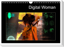 Digital Woman (Wandkalender 2024 DIN A4 quer), CALVENDO Monatskalender