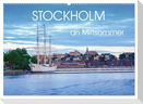 Stockholm an Mittsommer (Wandkalender 2025 DIN A2 quer), CALVENDO Monatskalender