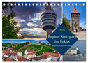 Region Stuttgart im Fokus (Tischkalender 2025 DIN A5 quer), CALVENDO Monatskalender