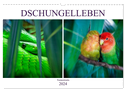 Dschungelleben - Tierportraits (Wandkalender 2024 DIN A3 quer), CALVENDO Monatskalender