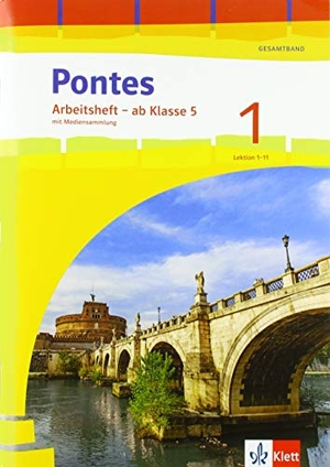 Pontes Gesamtband 1. Arbeitsheft Klasse 5 mit Mediensammlung 1. Lernjahr. Klett Ernst /Schulbuch, 2020.