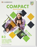Compact First Student's Book and Workbook with eBook Digital Pack Edizione Digitale