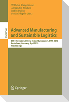 Advanced Manufacturing and Sustainable Logistics