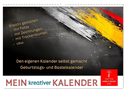 Mein kreativer Kalender (Wandkalender 2025 DIN A3 quer), CALVENDO Monatskalender