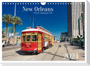 New Orleans Louisiana, USA (Wandkalender 2024 DIN A4 quer), CALVENDO Monatskalender