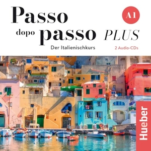Motta, Katja. Passo dopo passo PLUS A1.  2 Audio-CDs - Der Italienischkurs. Hueber Verlag GmbH, 2023.