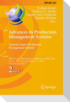 Advances in Production Management Systems. Towards Smart Production Management Systems