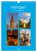 Kitzingen im Hochformat (Wandkalender 2024 DIN A4 hoch), CALVENDO Monatskalender