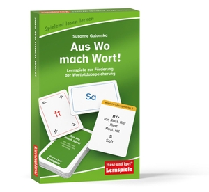 Galonska, Susanne. Aus Wo mach Wort! - Lernspiele zur Förderung der Wortbildabspeicherung. Hase und Igel Verlag GmbH, 2024.