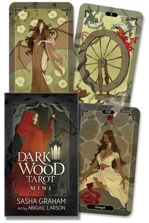 Graham, Sasha / Abigail Larson. Dark Wood Tarot Mini Deck. Llewellyn Worldwide, Ltd., 2023.
