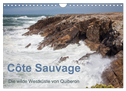 Côte Sauvage - Die wilde Westküste von Quiberon (Wandkalender 2024 DIN A4 quer), CALVENDO Monatskalender