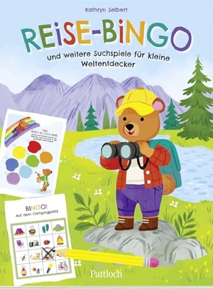 Pattloch Verlag (Hrsg.). Reise-Bingo und weitere Suchspiele für kleine Weltentdecker - Spieleblock für Kinder ab 5 Jahren | Die perfekte Beschäftigung auf Reisen. Pattloch Geschenkbuch, 2025.