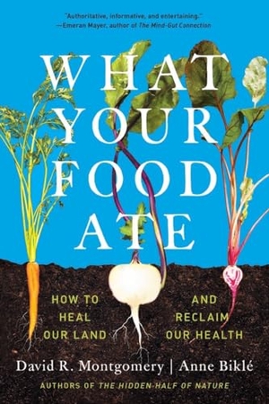 Bikle, Anne / David R. Montgomery. What Your Food Ate - How to Restore Our Land and Reclaim Our Health. WW Norton & Co, 2023.