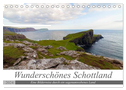 Wunderschönes Schottland - Bilderreise durch ein sagenumwobenes Land (Tischkalender 2024 DIN A5 quer), CALVENDO Monatskalender