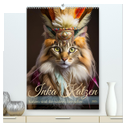 Inka Katzen - Katzen sind die wahren Herrscher (hochwertiger Premium Wandkalender 2025 DIN A2 hoch), Kunstdruck in Hochglanz
