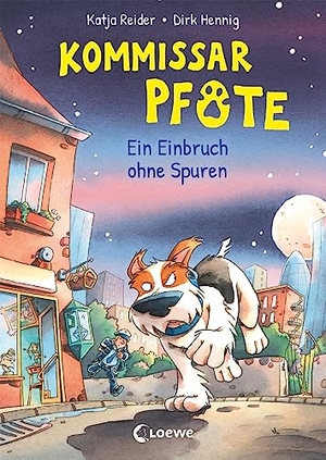 Reider, Katja. Kommissar Pfote (Band 6) - Ein Einbruch ohne Spuren - Begleite den beliebten Hunde-Held bei seiner Spurensuche - Lustiger Kinderkrimi zum Vorlesen und ersten Selberlesen ab 6 Jahren. Loewe Verlag GmbH, 2023.