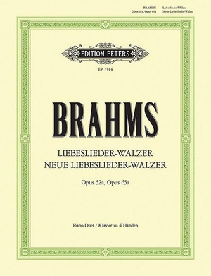 Liebeslieder-Walzer Op. 52a; Neue Liebeslieder-Walzer Op. 65a for Piano Duet. Alfred Music, 2022.