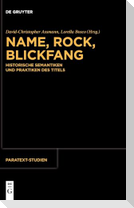 Name, Rock, Blickfang